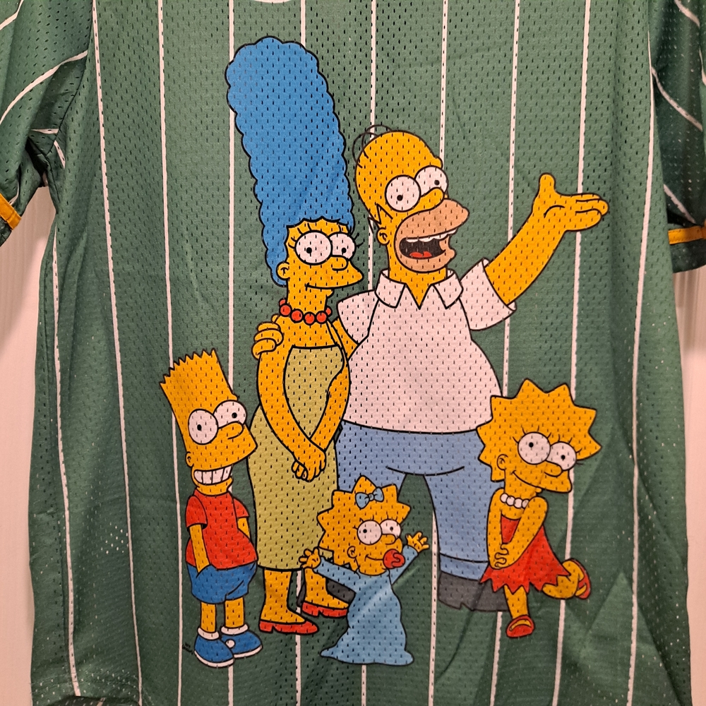 Green The Simpsons Graphic Jersey - Picture 4 of 5